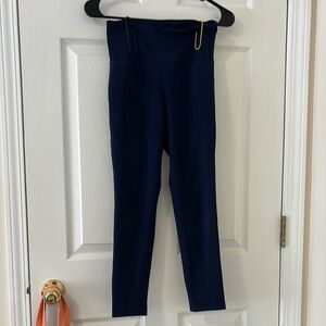 NEW BALANCE Navy Blue High-Waisted Leggings